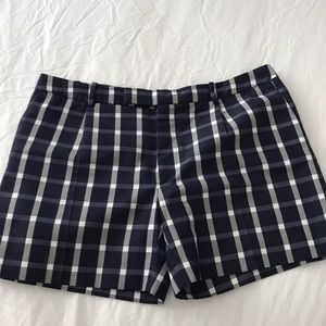 Zara Basic Plaid Shorts